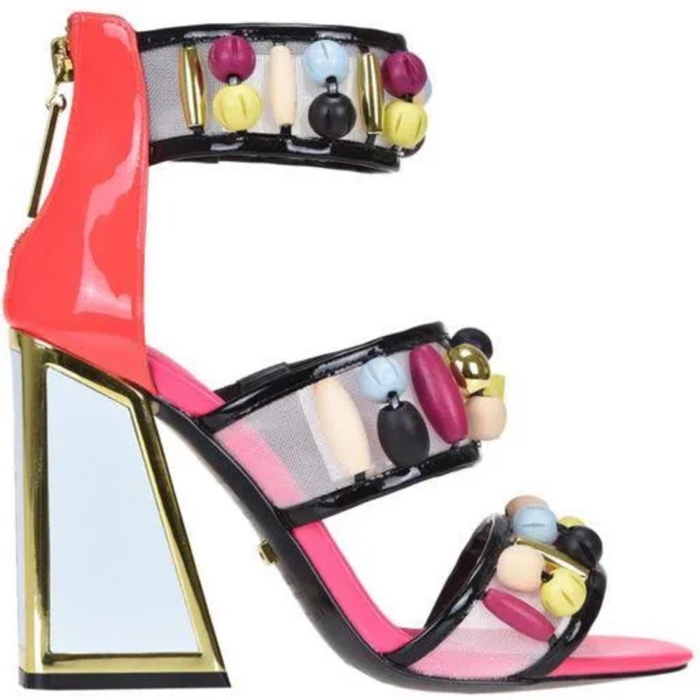 NIB Kat Maconie Cardi Embellished Heels